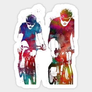 Cycling Bike sport art #cycling #sport #biking Sticker